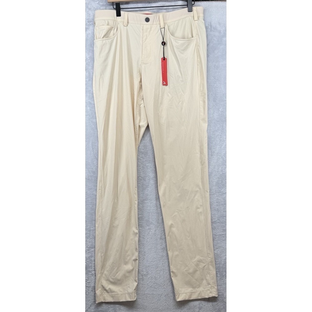 Redvanly Golf Performance Pants Beige Men's Size L 33" NWT